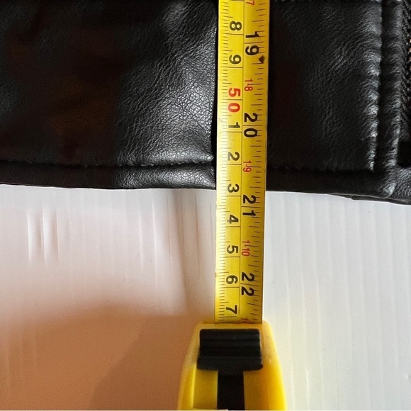 ZARA LEATHER JACKET WITH ZIPPERS | 4341/750 - Picture 4 of 7